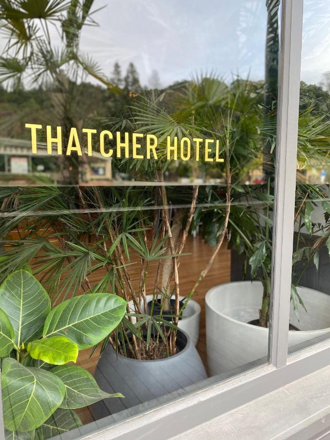 Thatcher Hotel Hopland Luaran gambar